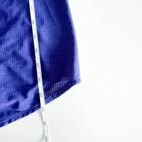 Zella Womens Racerback Tank Top Active Stretch Mesh Workout Training Blue Small - Picture 6 of 6